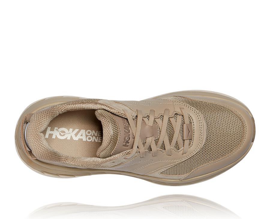 Hoka One One Mens Running Shoes - Bondi L - Brown - JOPM65932